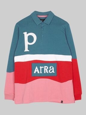 PARRA MEADOWS LSRUGBY SHIRT MULTI Sz Sm